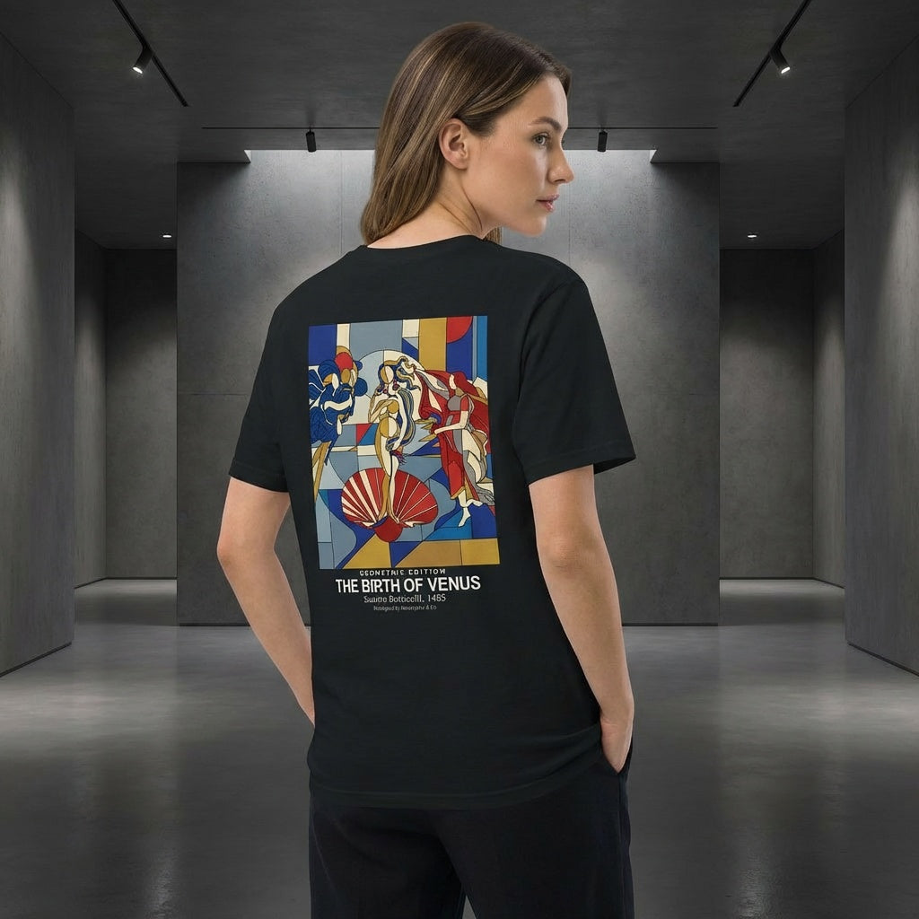 The Birth of Venus T-Shirt - GEOMETRIC EDITION-4