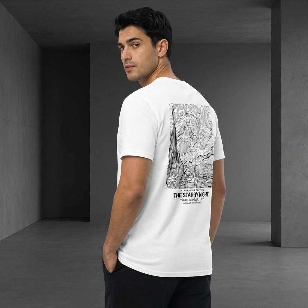 The Starry Night T-Shirt - MINIMALIST EDITION