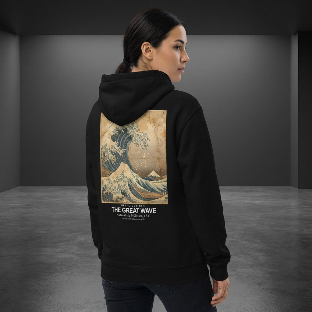 The Great Wave Hoodie - RETRO EDITION-2
