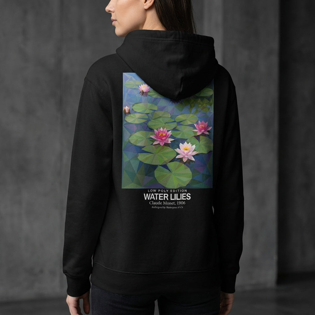 Water Lilies Hoodie - LOW POLY EDITION-4