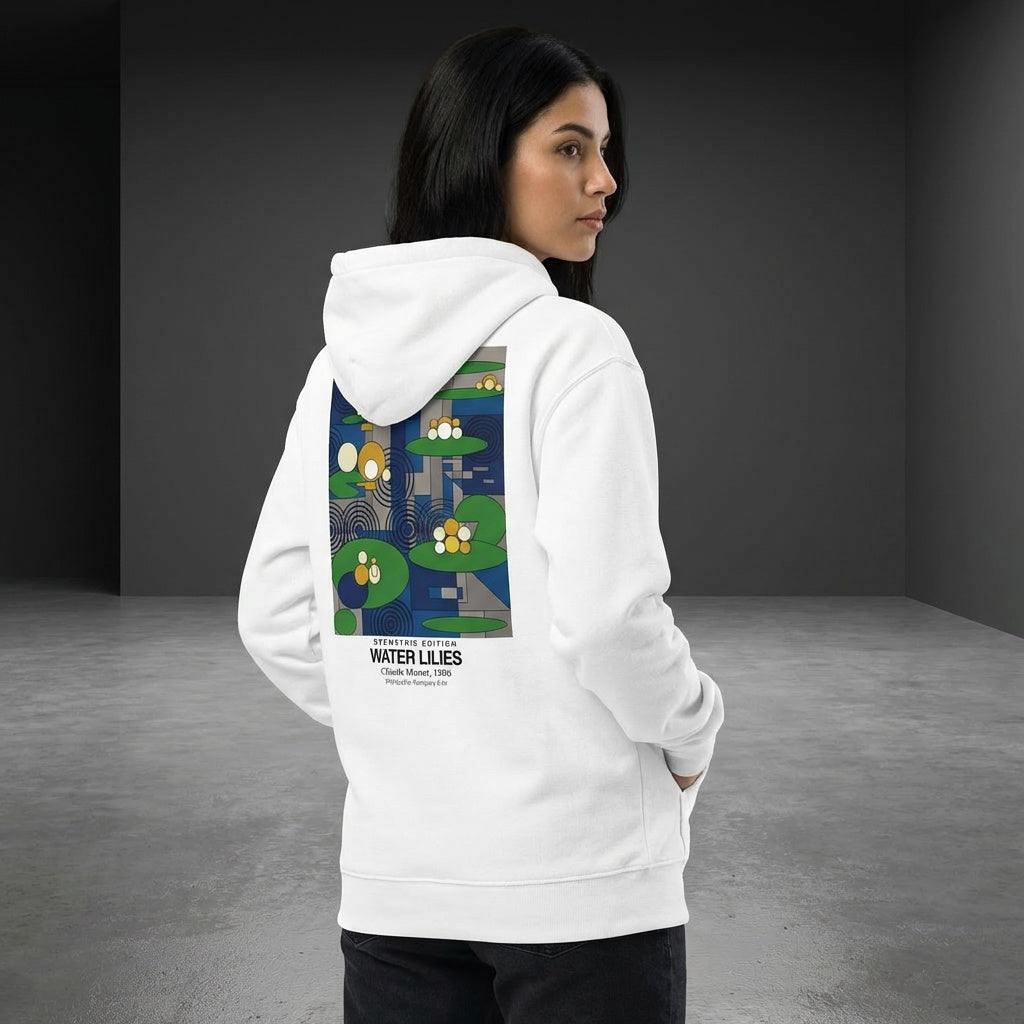 Water Lilies Hoodie - GEOMETRIC EDITION-2