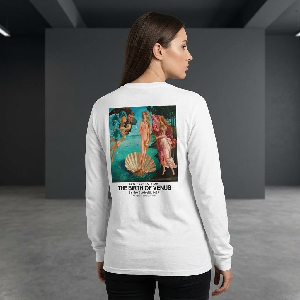 The Birth of Venus Sweater - LOW POLY EDITION