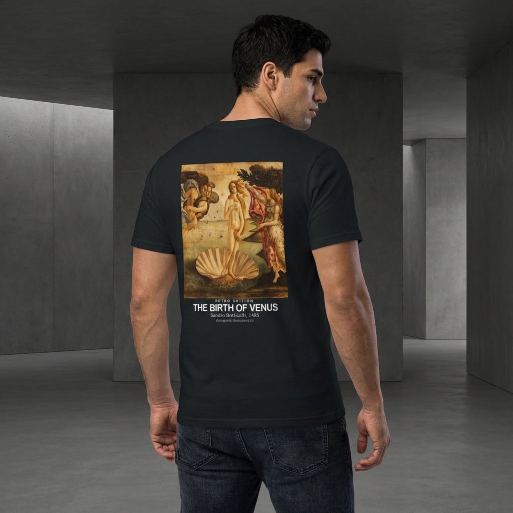 The Birth of Venus T-Shirt - RETRO EDITION-3