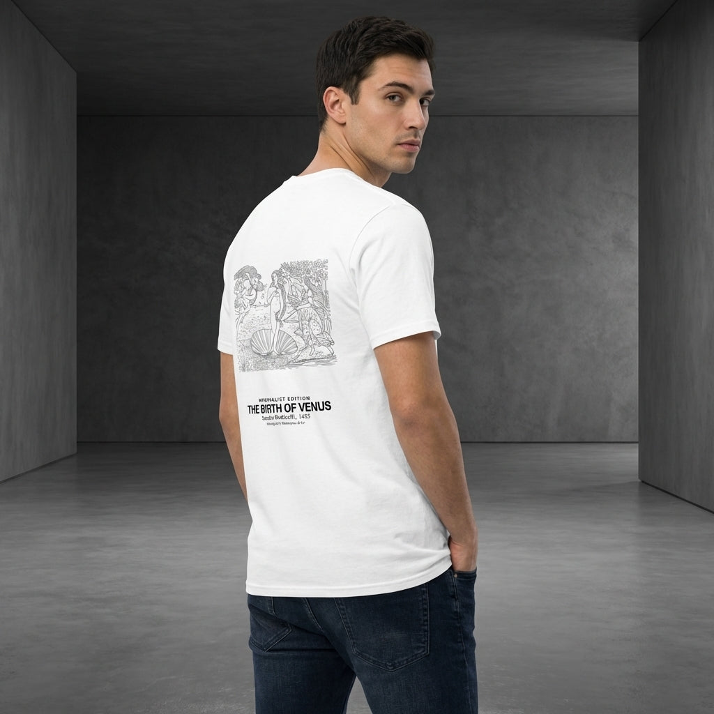 The Birth of Venus T-Shirt - MINIMALIST EDITION-2