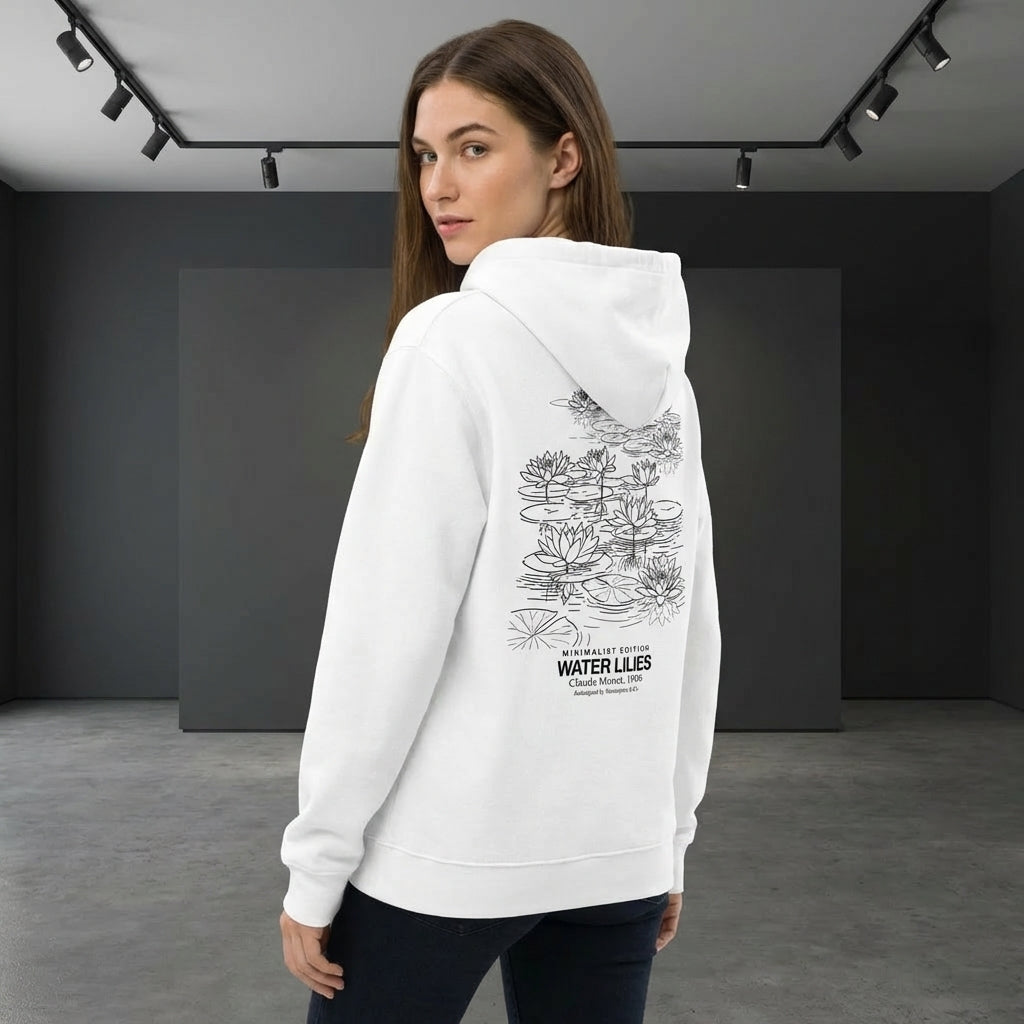 Water Lilies Hoodie - MINIMALIST EDITION-2