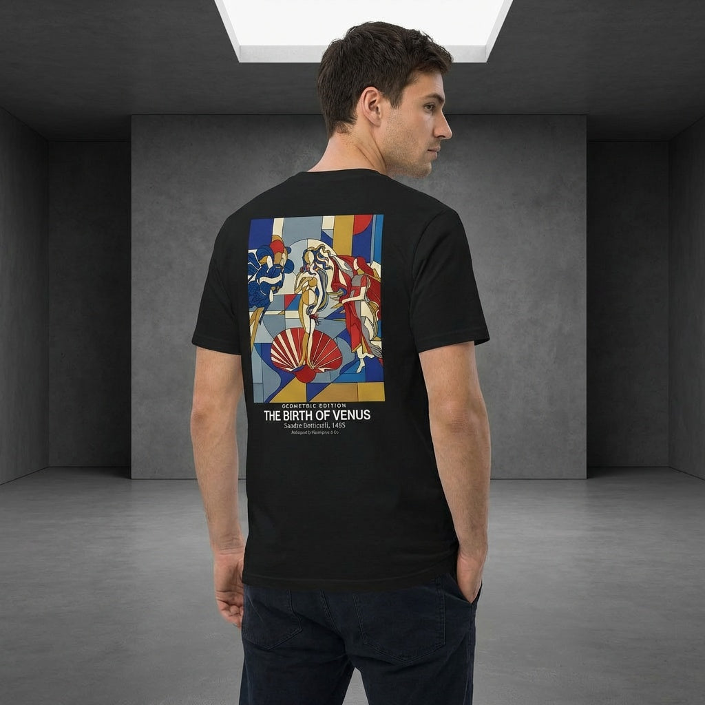 The Birth of Venus T-Shirt - GEOMETRIC EDITION-3