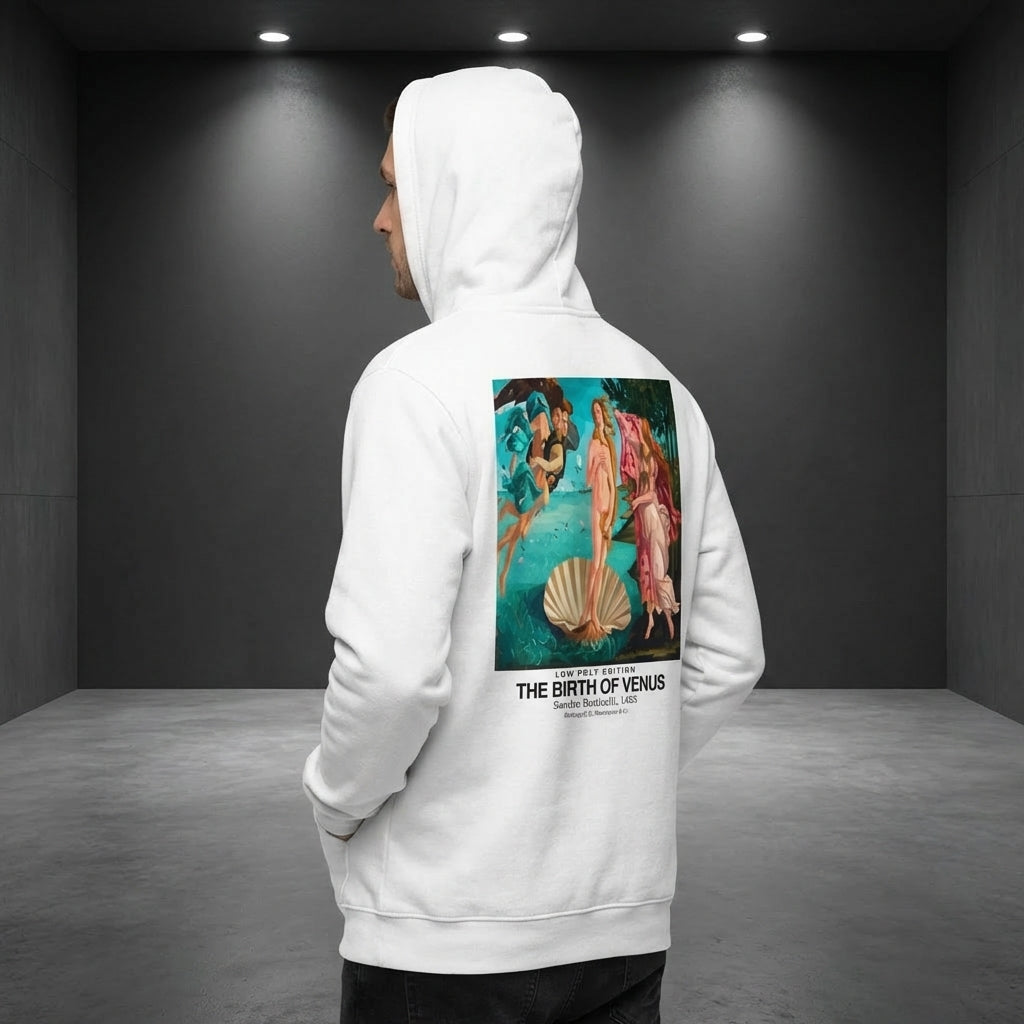 The Birth of Venus Hoodie - LOW POLY EDITION-1