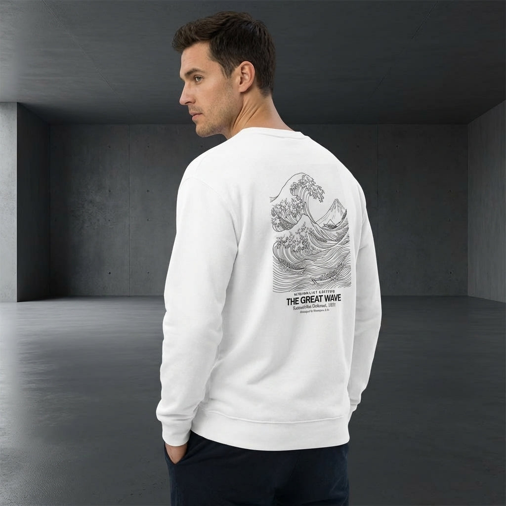 The Great Wave Sweater - MINIMALIST EDITION