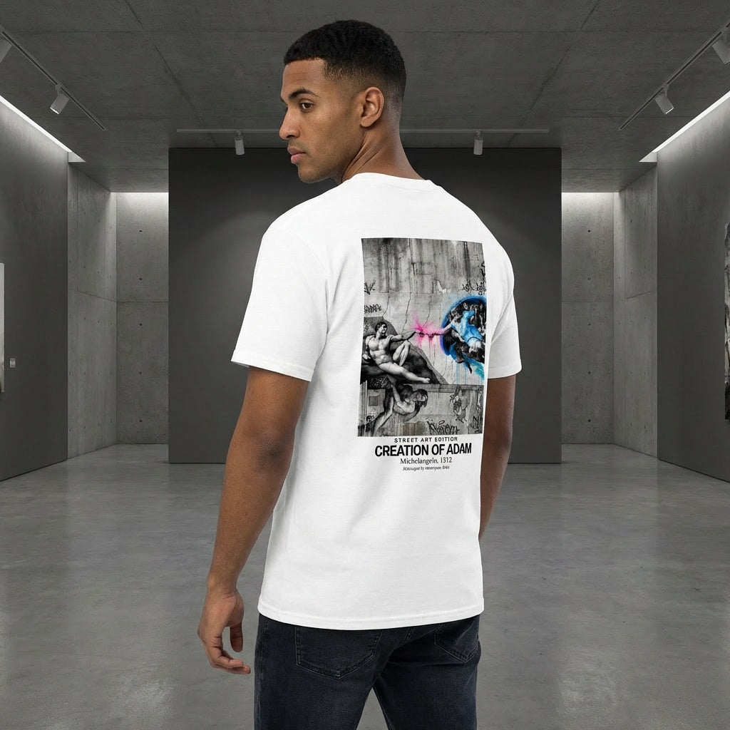 Creation of Adam T-Shirt - STREET ART EDITION-3