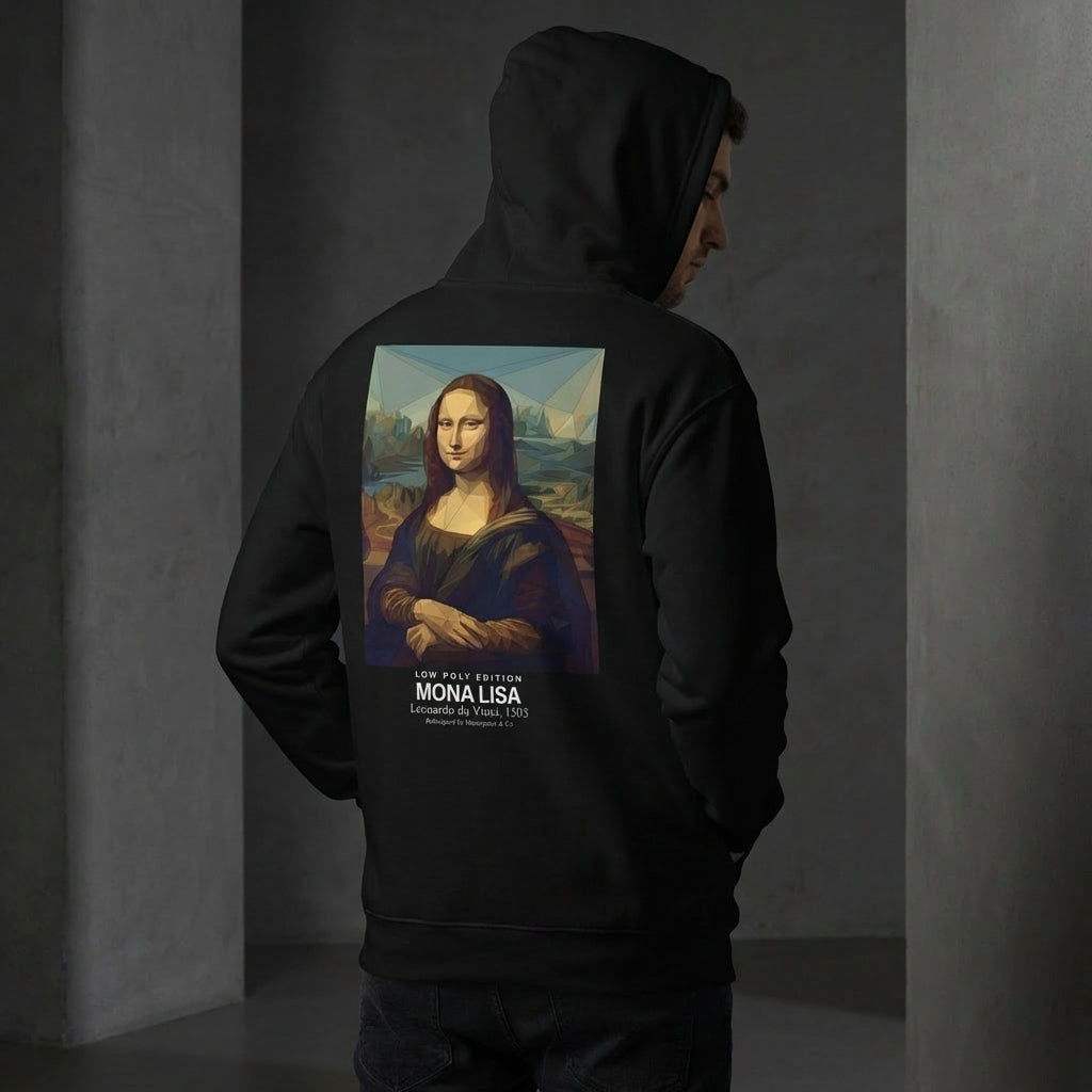 Mona Lisa Hoodie - LOW POLY EDITION