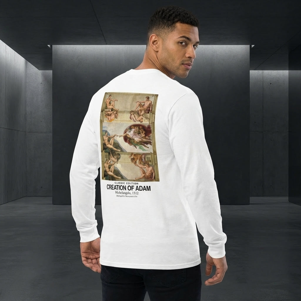 Creation of Adam Longsleeve T-Shirt - CLASSIC EDITION