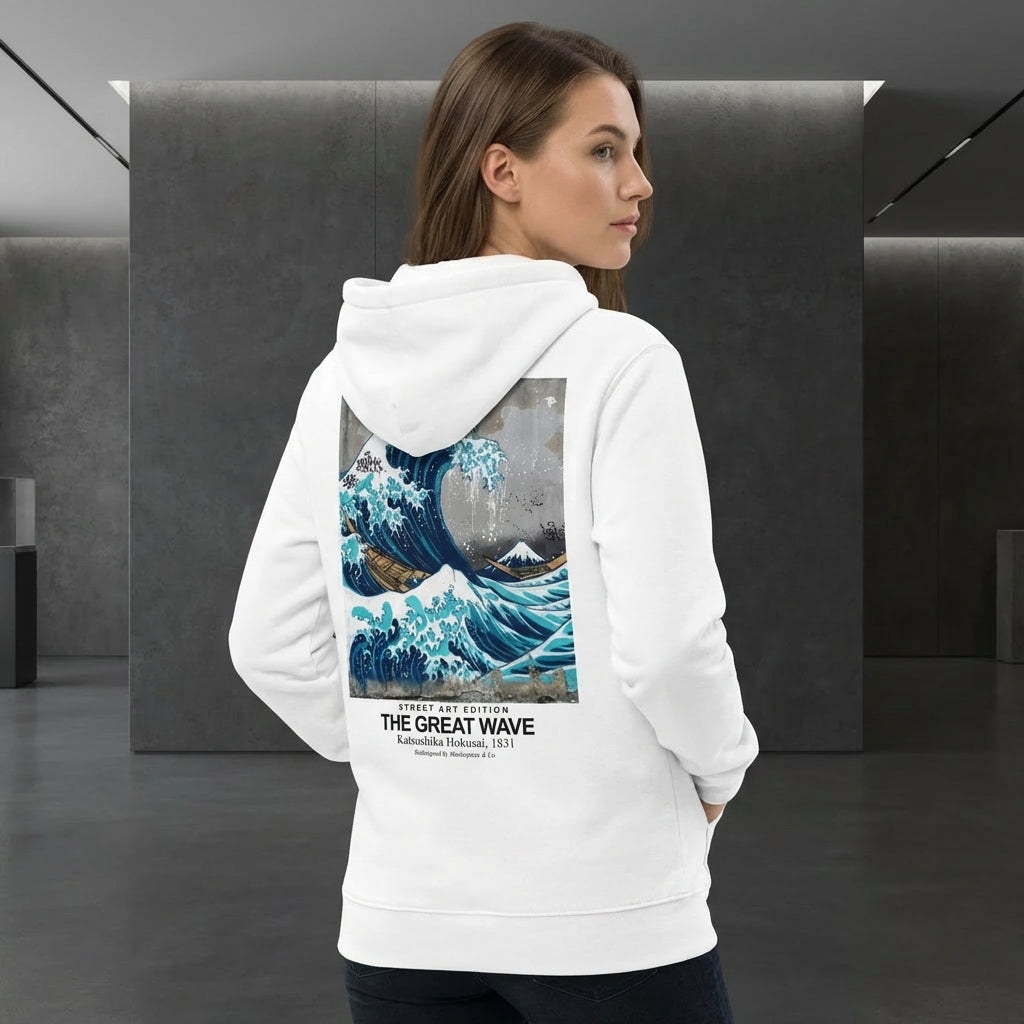 The Great Wave Hoodie - STREET ART EDITION-2