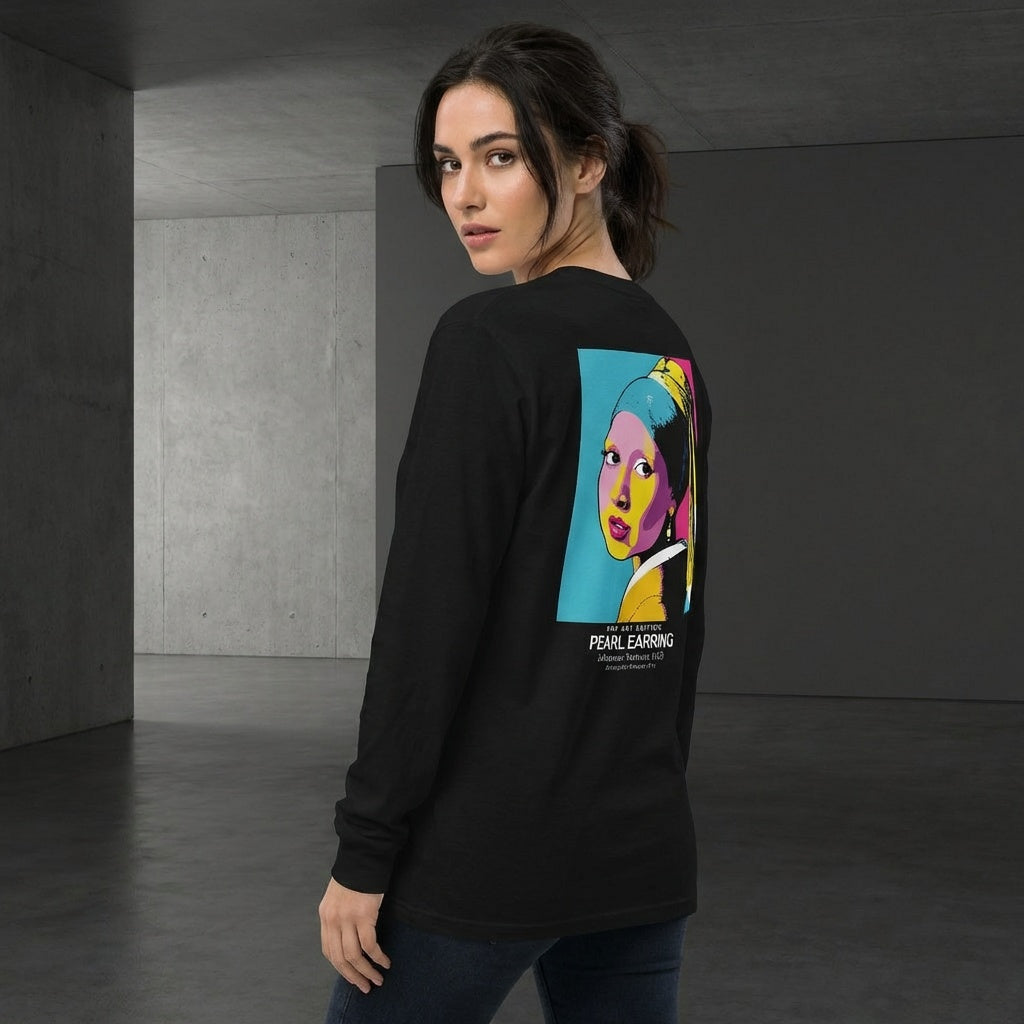 Girl with a Pearl Earring Sweater - POP ART EDITION