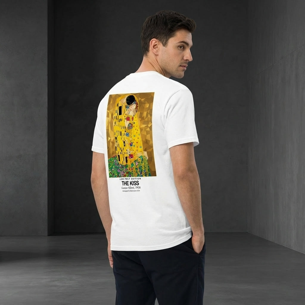 The Kiss T-Shirt - LOW POLY EDITION-2