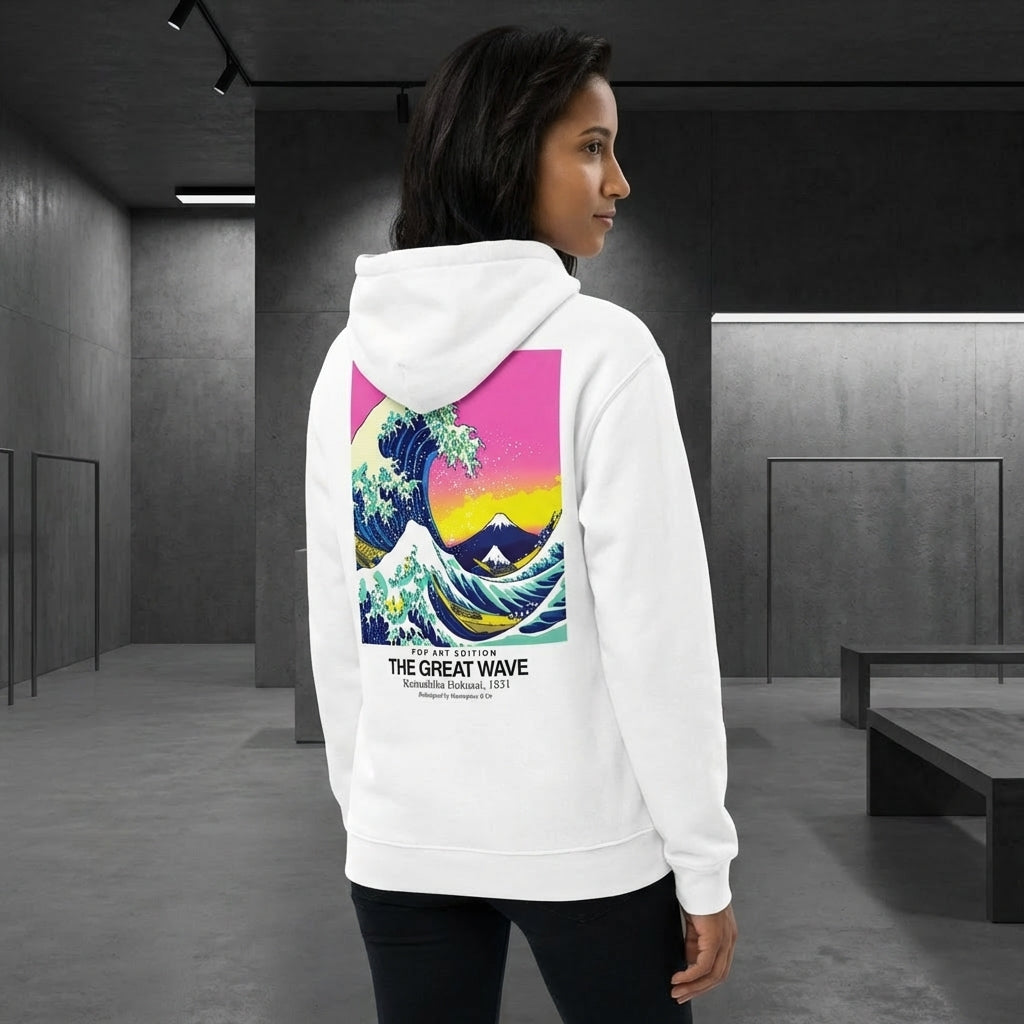 The Great Wave Hoodie - POP ART EDITION-4