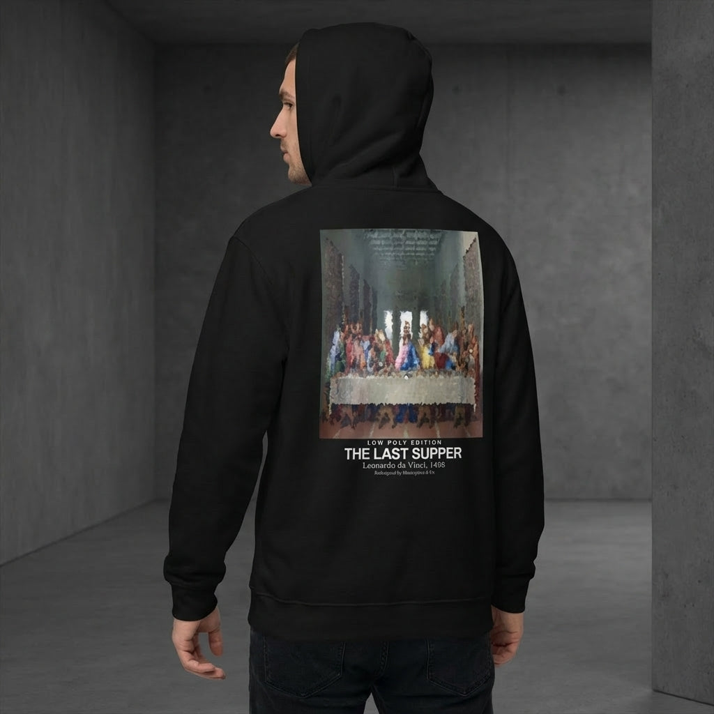 The Last Supper Hoodie - LOW POLY EDITION-3