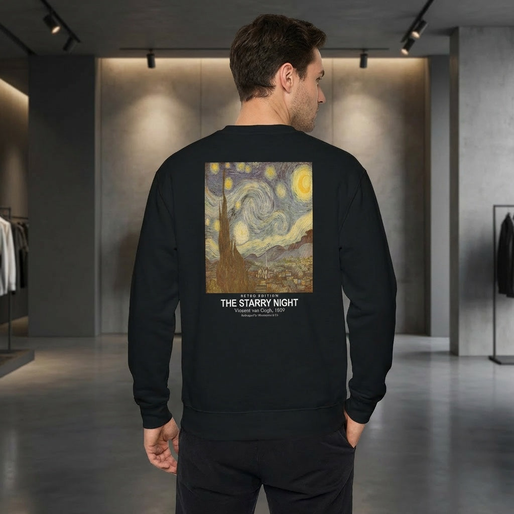 The Starry Night Sweater - RETRO EDITION-4