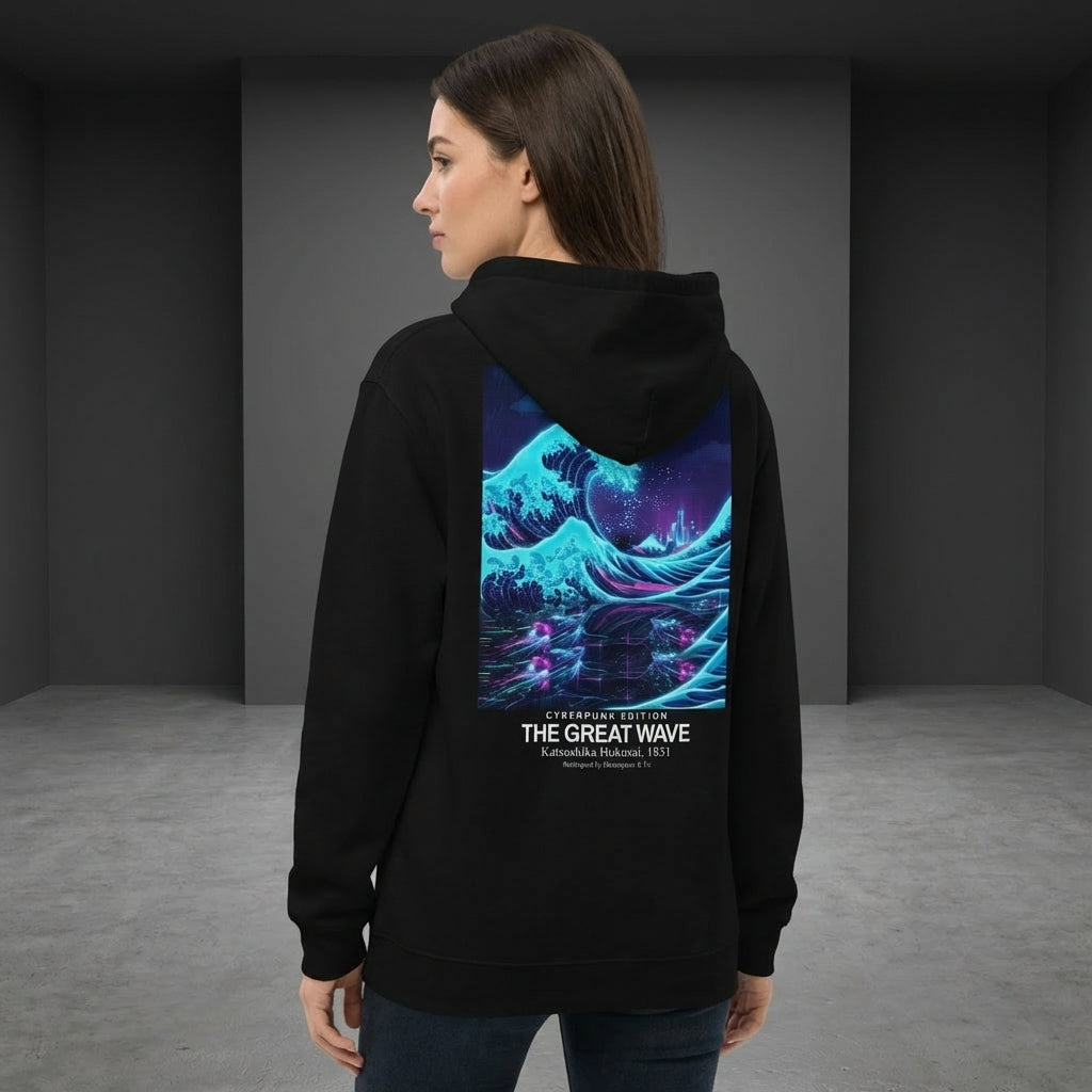 The Great Wave Hoodie - CYBERPUNK EDITION-2
