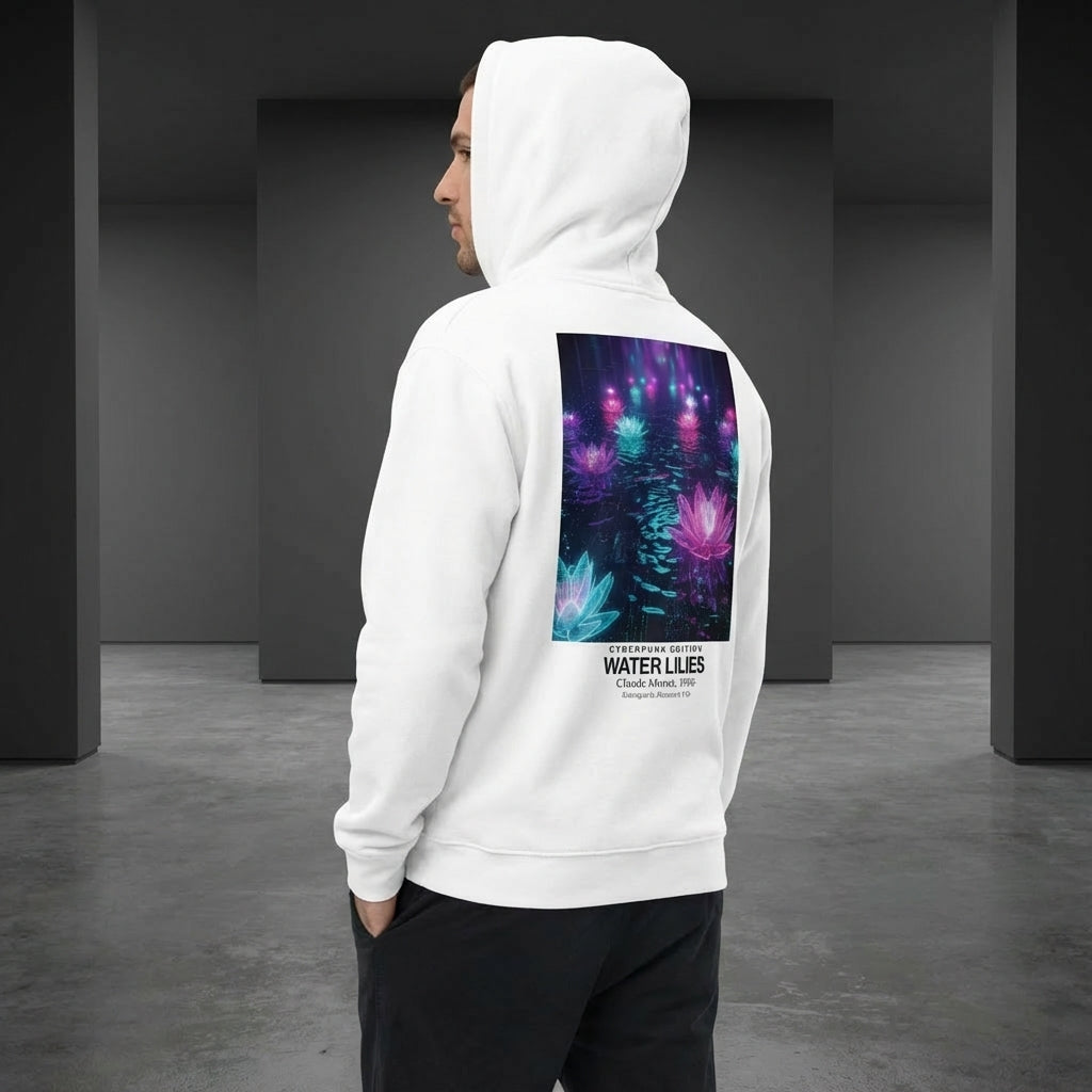 Water Lilies Hoodie - CYBERPUNK EDITION-3