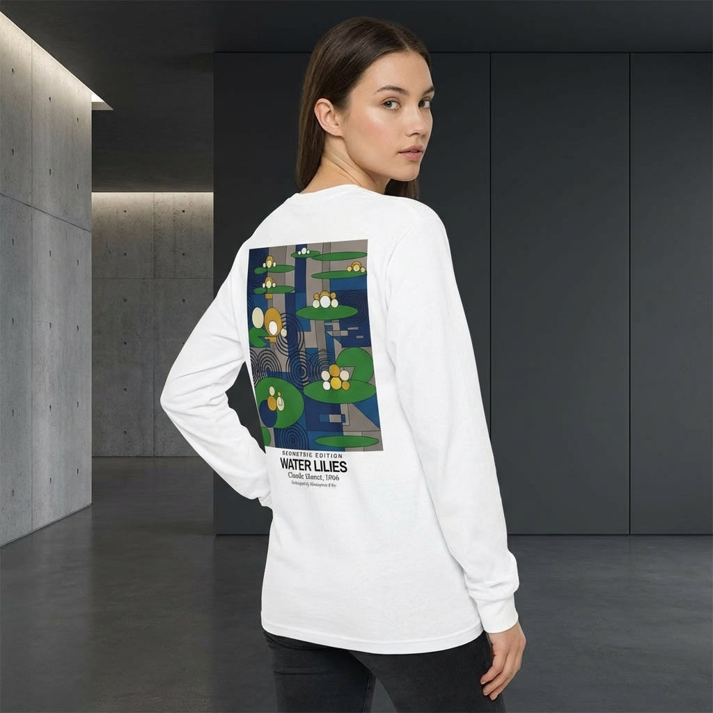 Water Lilies Sweater - GEOMETRIC EDITION