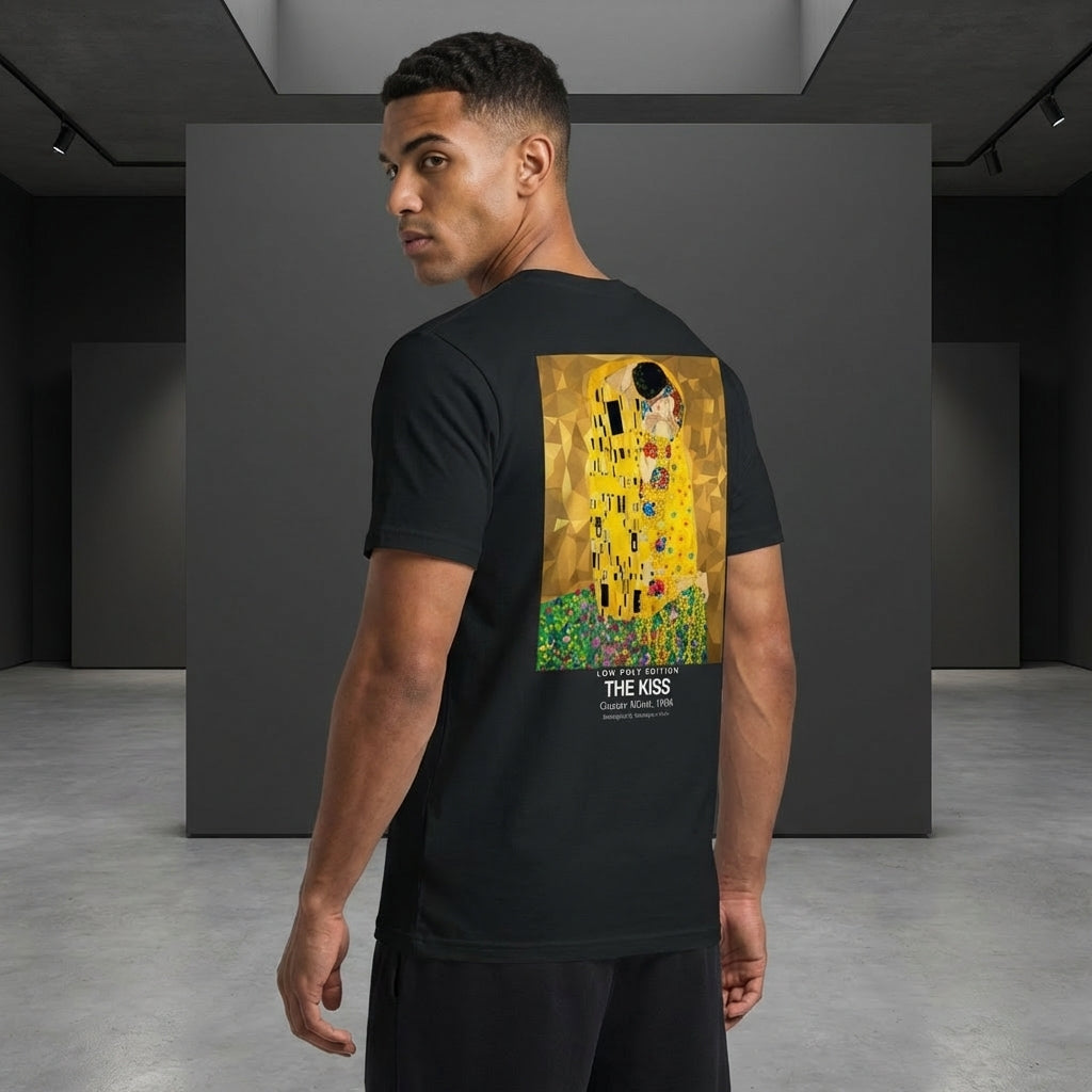 The Kiss T-Shirt - LOW POLY EDITION-4