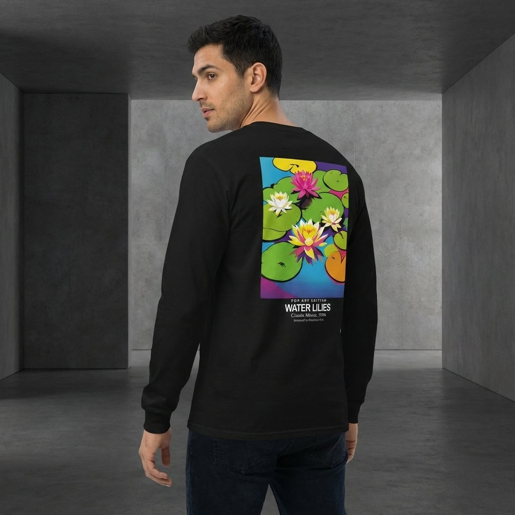 Water Lilies Longsleeve T-Shirt - POP ART EDITION-2