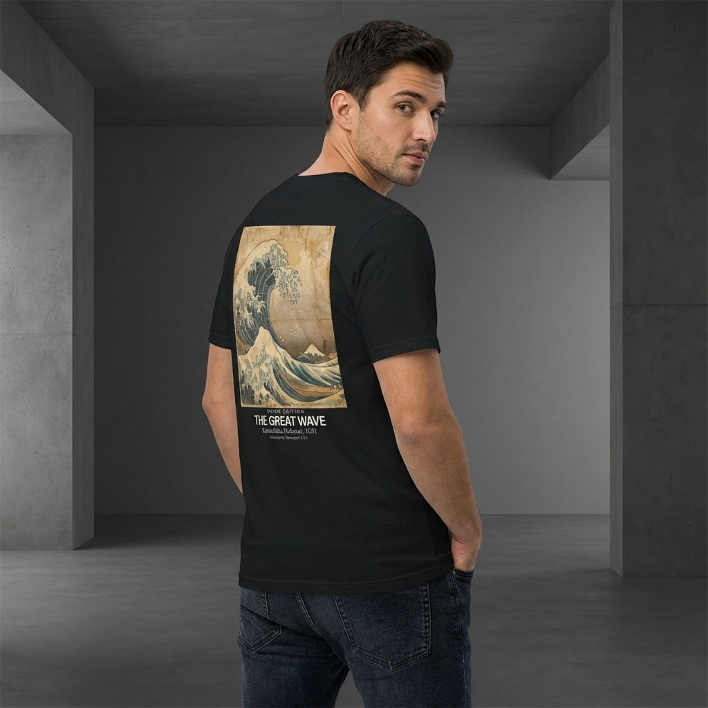 The Great Wave T-Shirt - RETRO EDITION-3