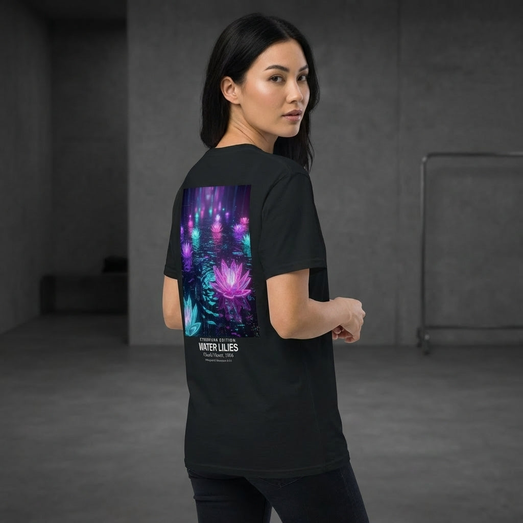 Water Lilies T-Shirt - CYBERPUNK EDITION