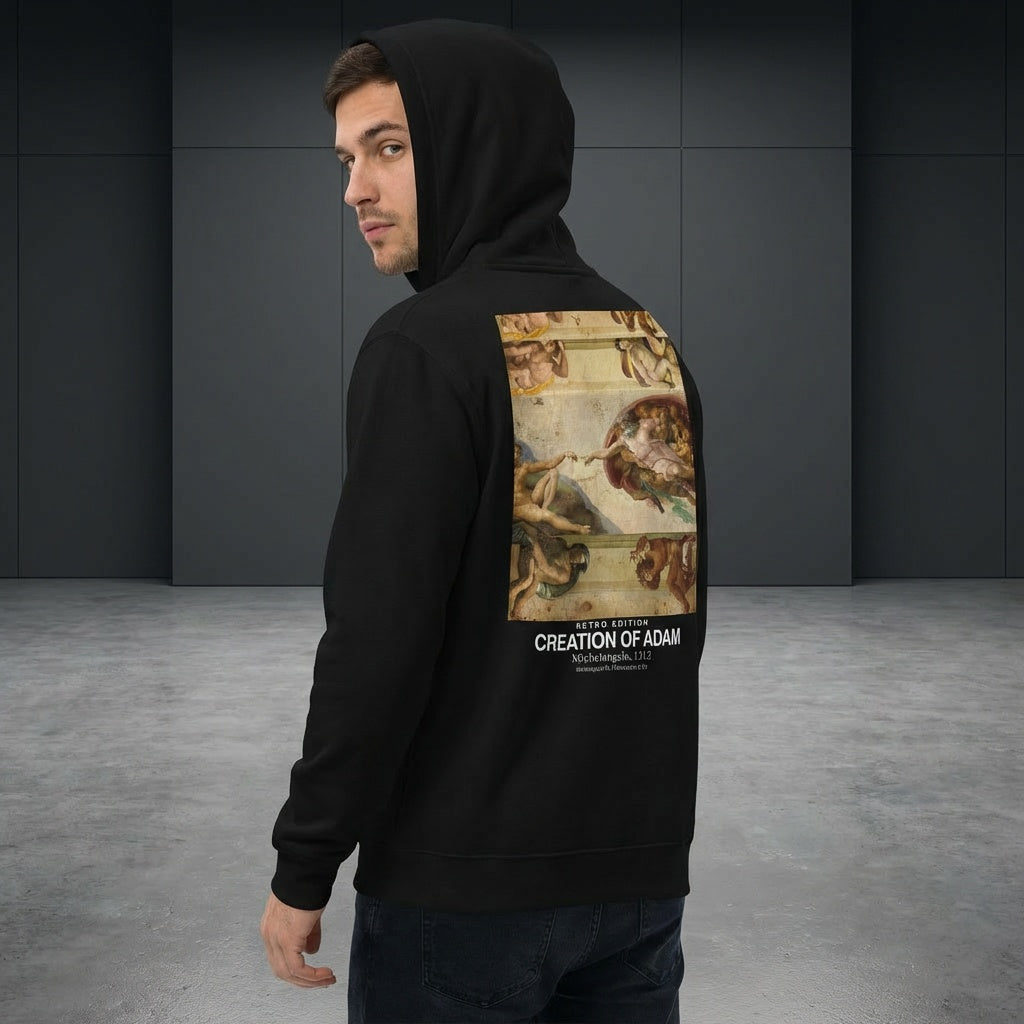 Creation of Adam Hoodie - RETRO EDITION