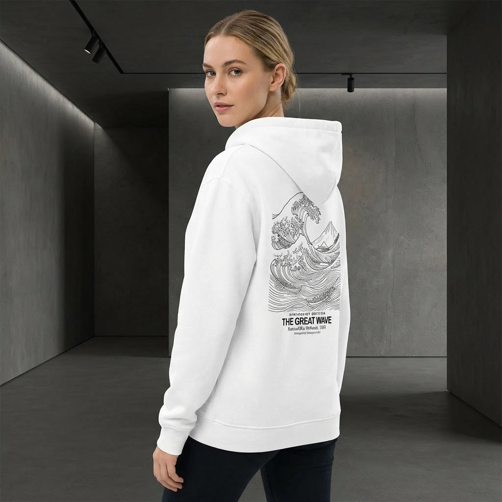 The Great Wave Hoodie - MINIMALIST EDITION-2