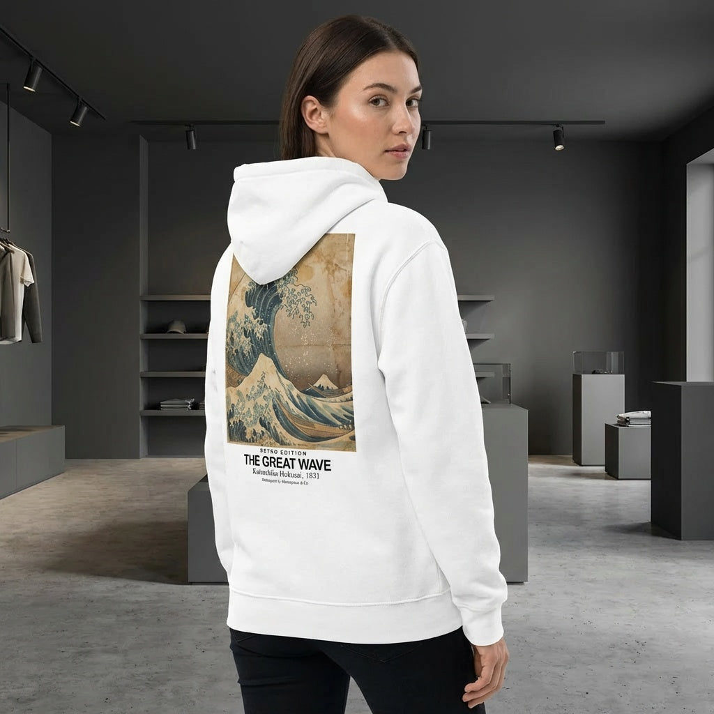 The Great Wave Hoodie - RETRO EDITION-4