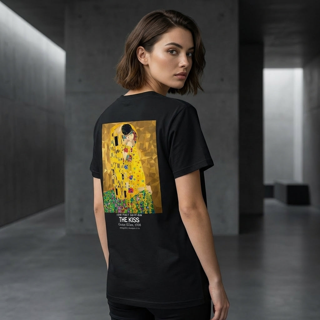 The Kiss T-Shirt - LOW POLY EDITION-3