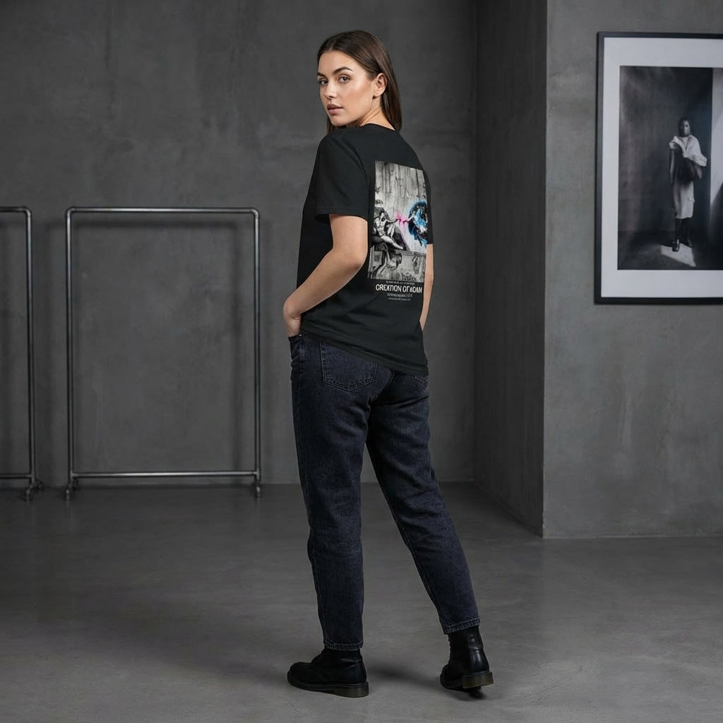 Creation of Adam T-Shirt - STREET ART EDITION-2