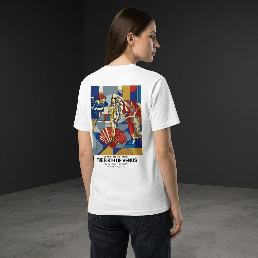 The Birth of Venus T-Shirt - GEOMETRIC EDITION-2