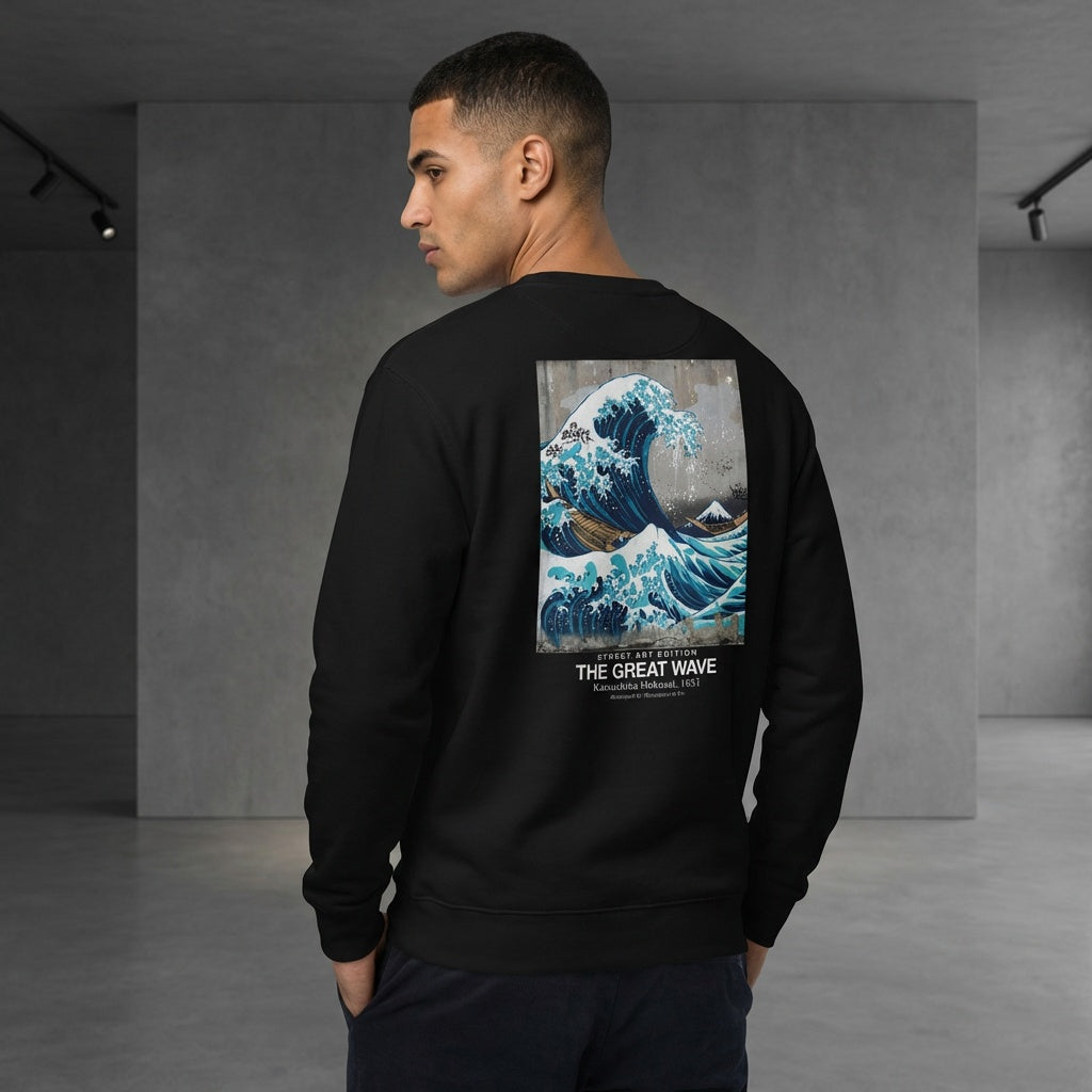 The Great Wave Sweater - STREET ART EDITION