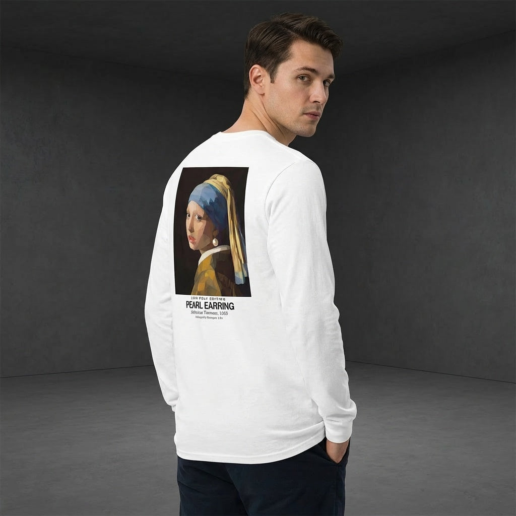 Girl with a Pearl Earring Sweater - LOW POLY EDITION