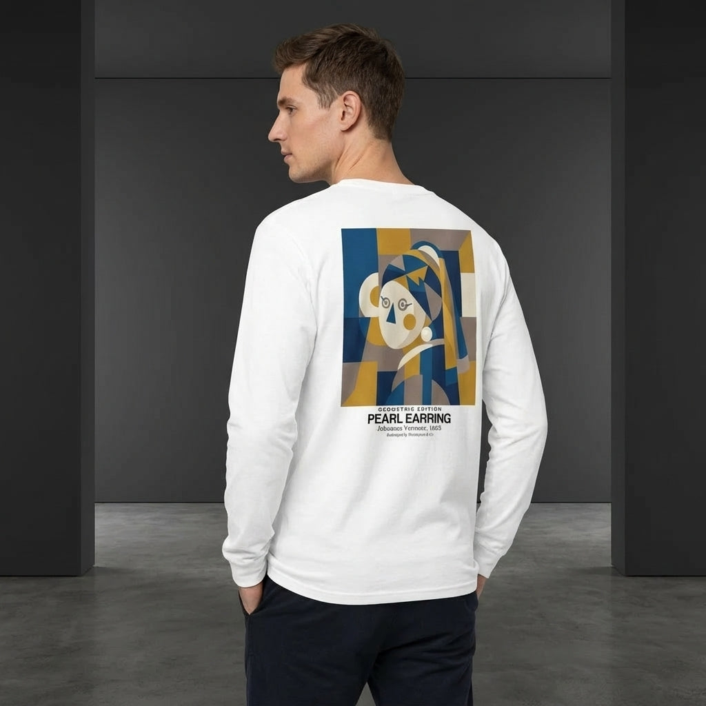Girl with a Pearl Earring Sweater - GEOMETRIC EDITION