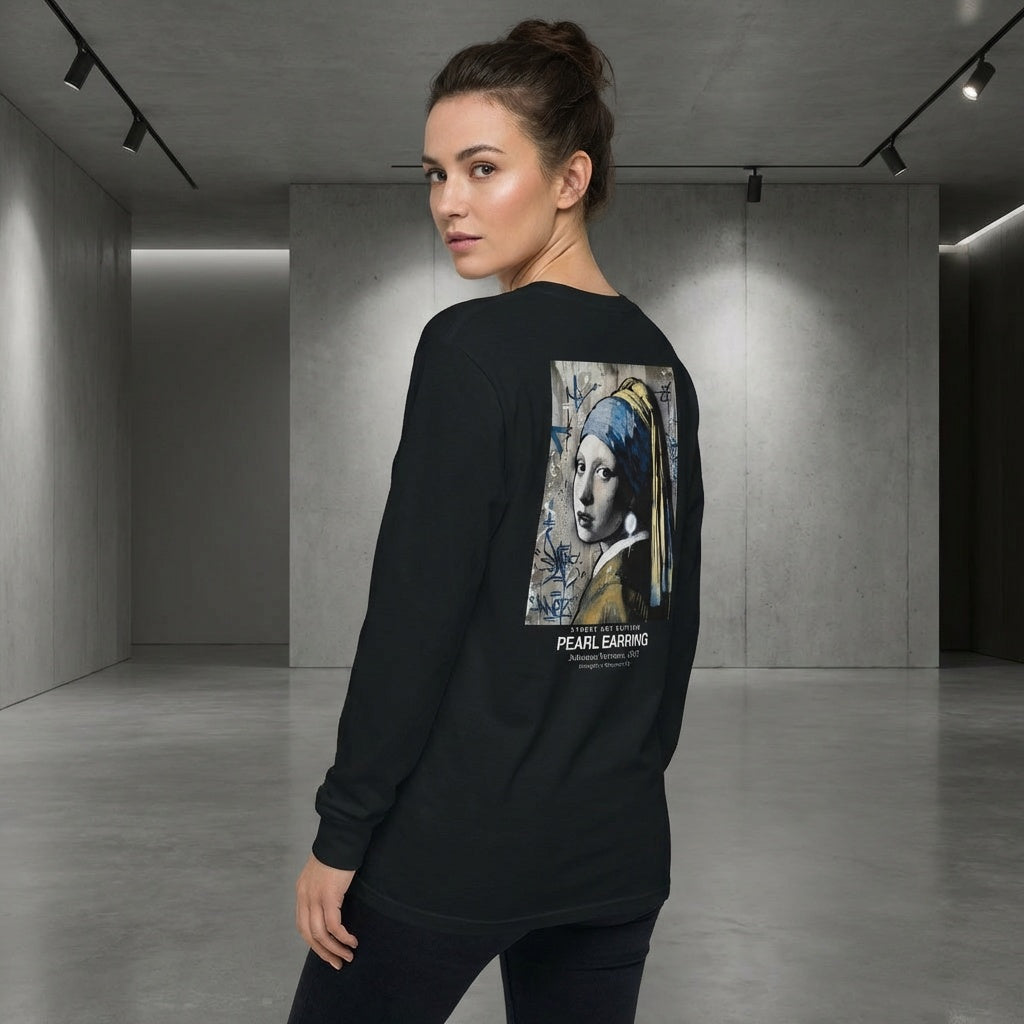 Girl with a Pearl Earring Sweater - STREET ART EDITION