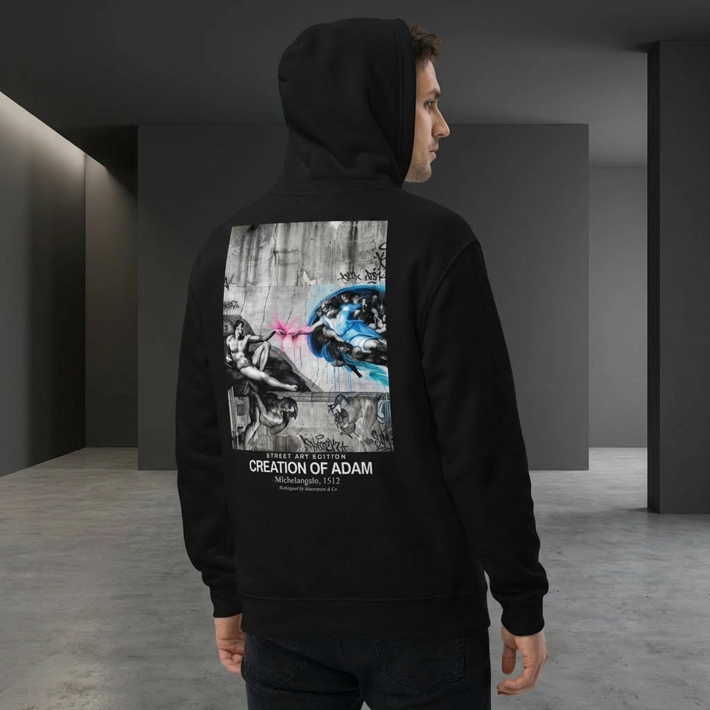 Creation of Adam Hoodie - STREET ART EDITION