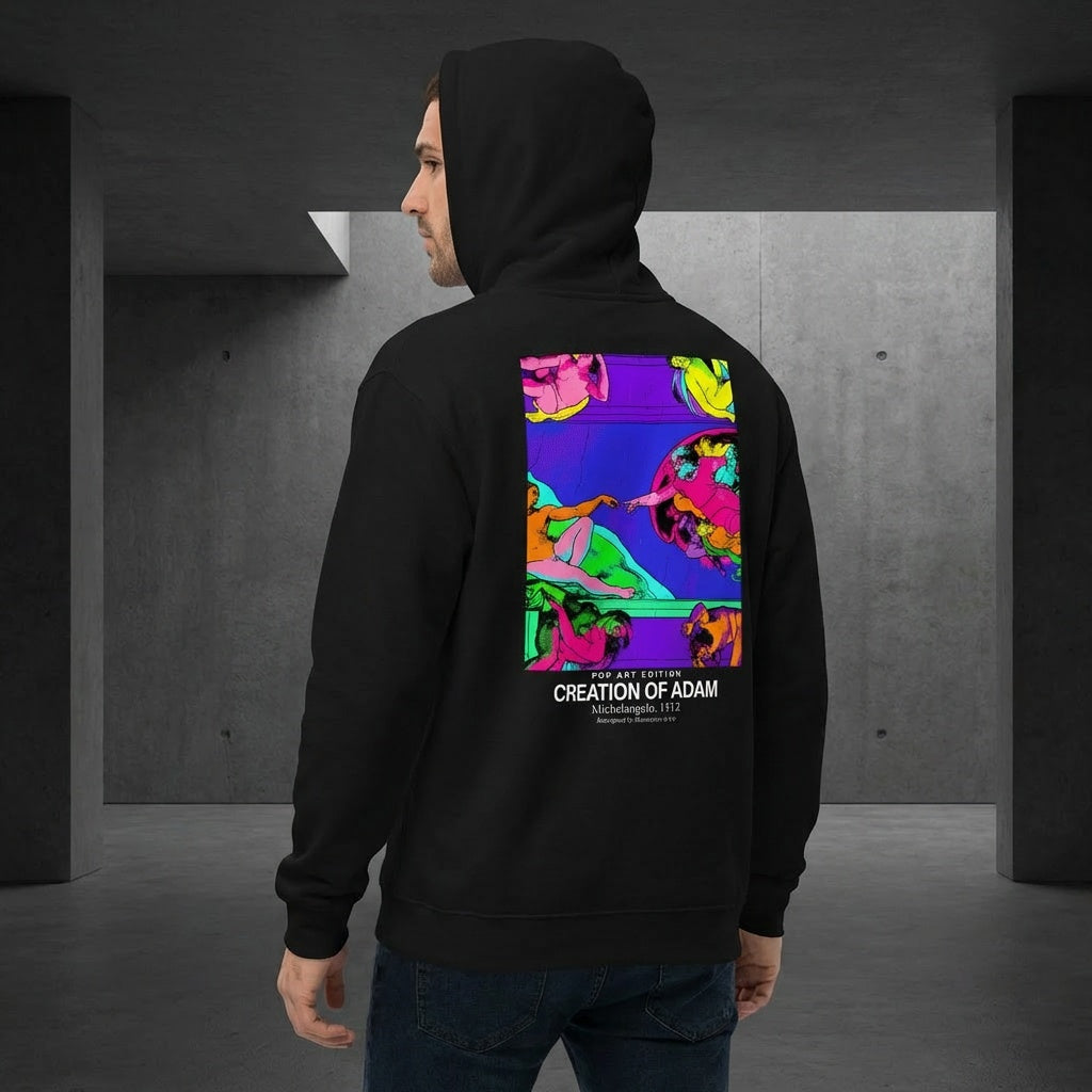 Creation of Adam Hoodie - POP ART EDITION