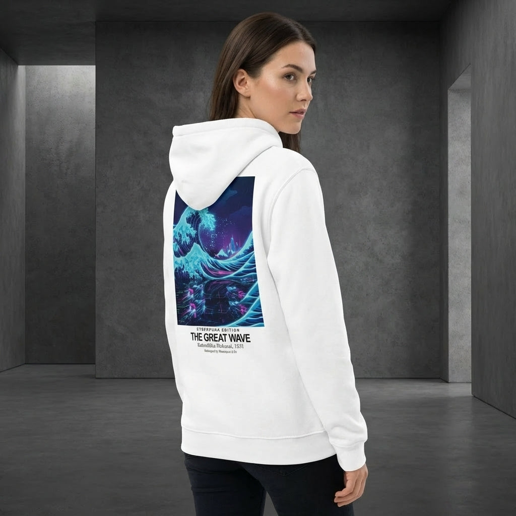 The Great Wave Hoodie - CYBERPUNK EDITION-4
